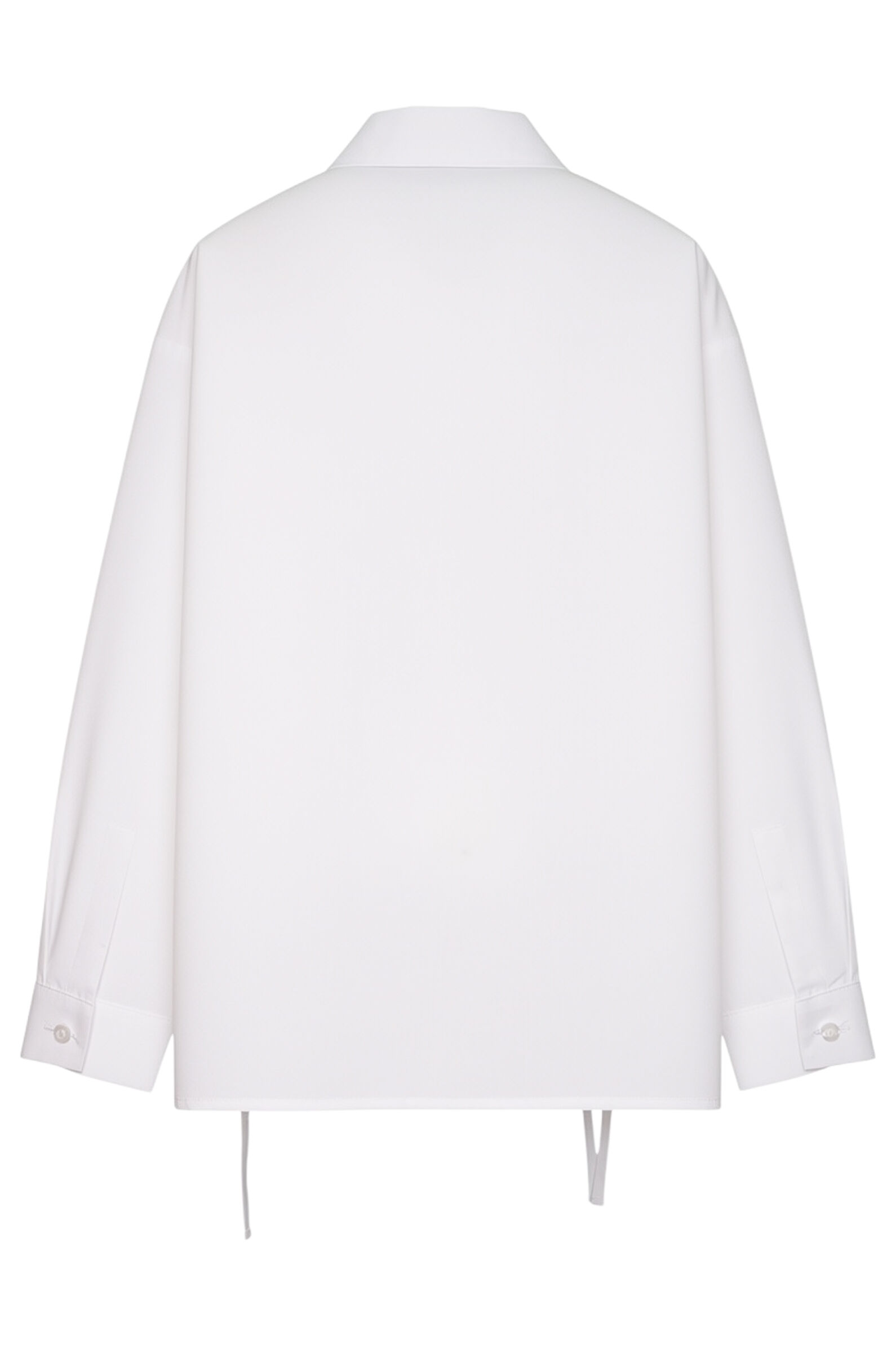 Блуза дев. АРТ.BL495TL,бел,хл-пэ