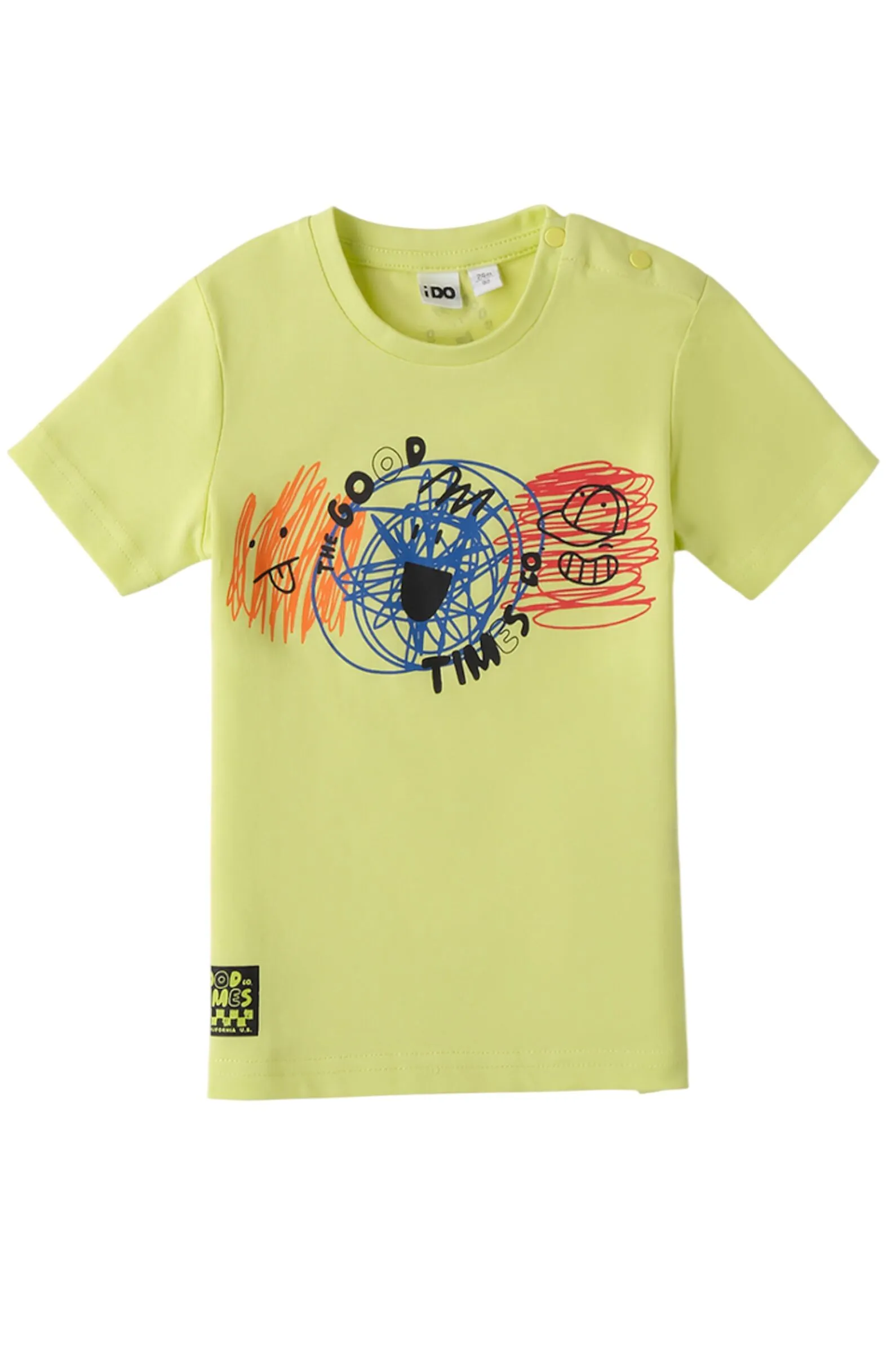 Футболка мал. АРТ.4.B456.00,жел,хл
