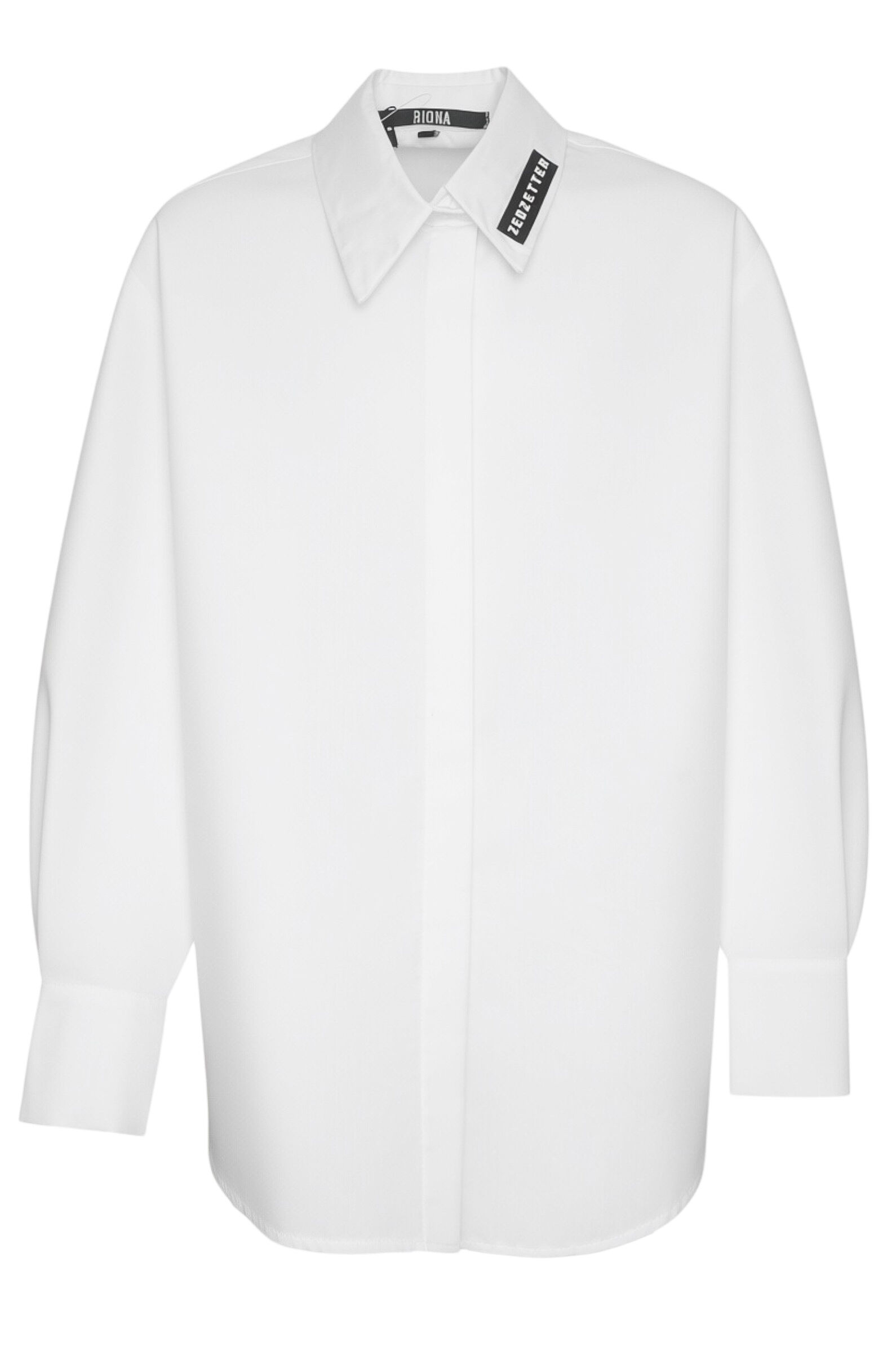 Рубашка дев. АРТ.Cooler Collar Z,бел