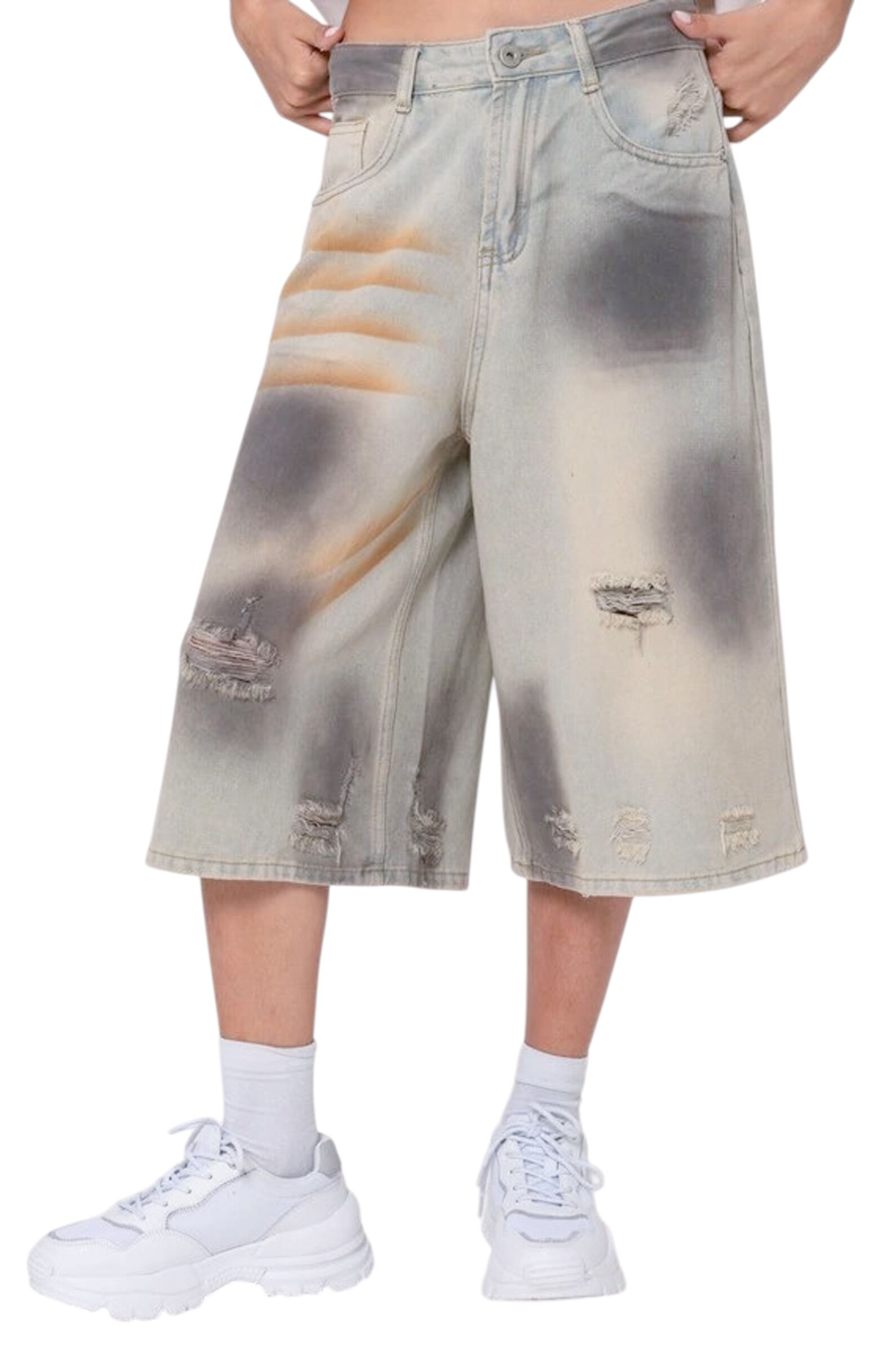 Бермуды АРТ.XS4106,сер,хл-вис-пэ