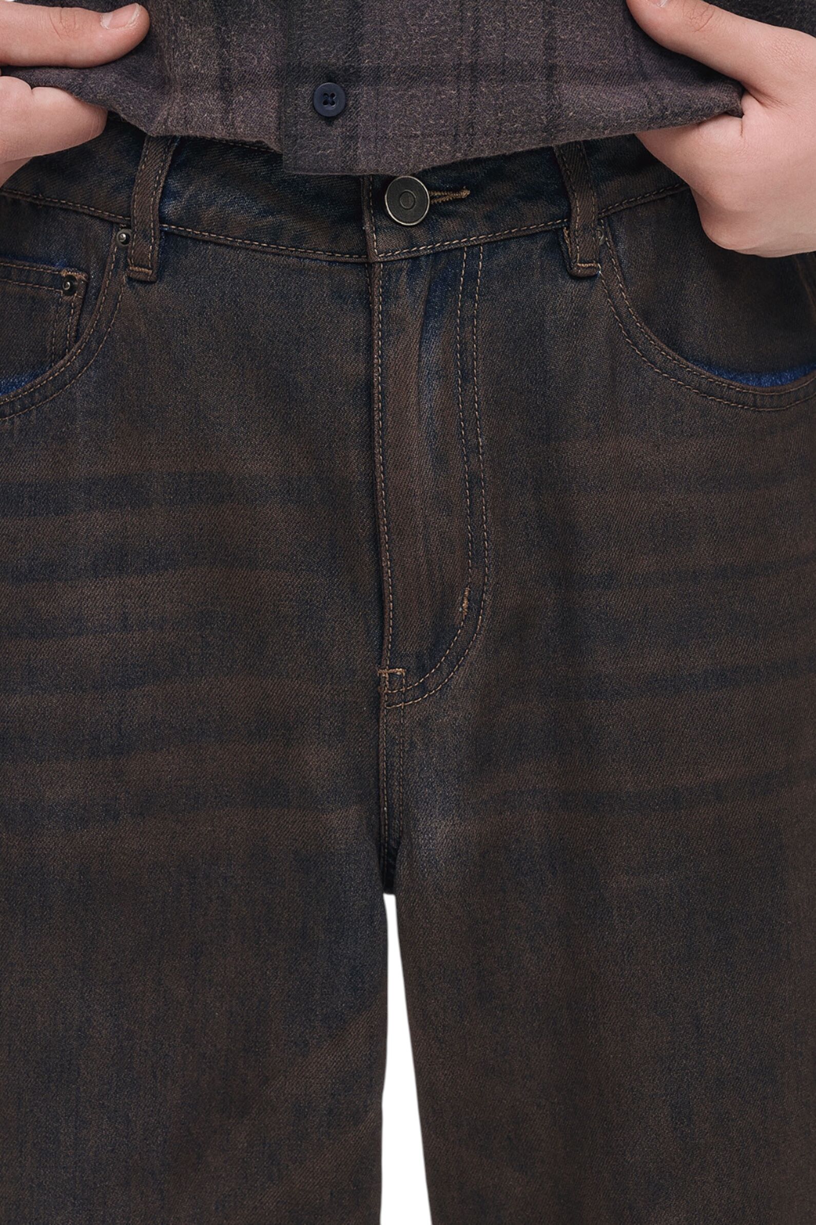 Джинсы АРТ.AA237353,кор,хл-пэ