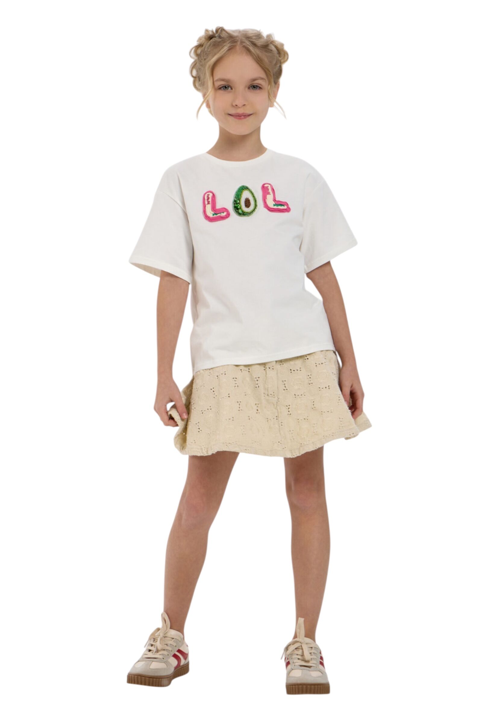 Футболка дев. АРТ.17.136,мол-мул,хл-эл