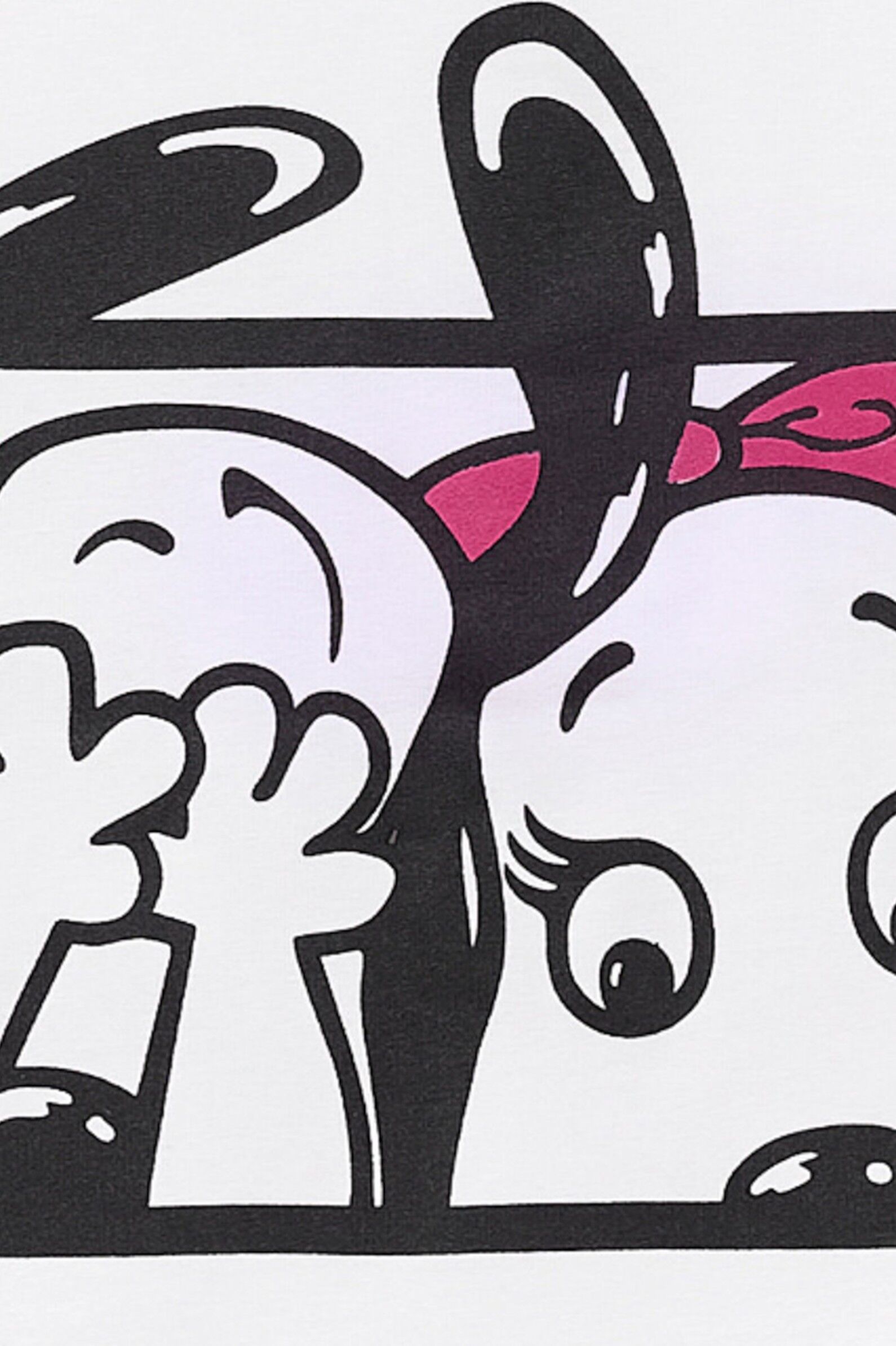 Футболка дев. АРТ.260133,бел-чер,хл-эл