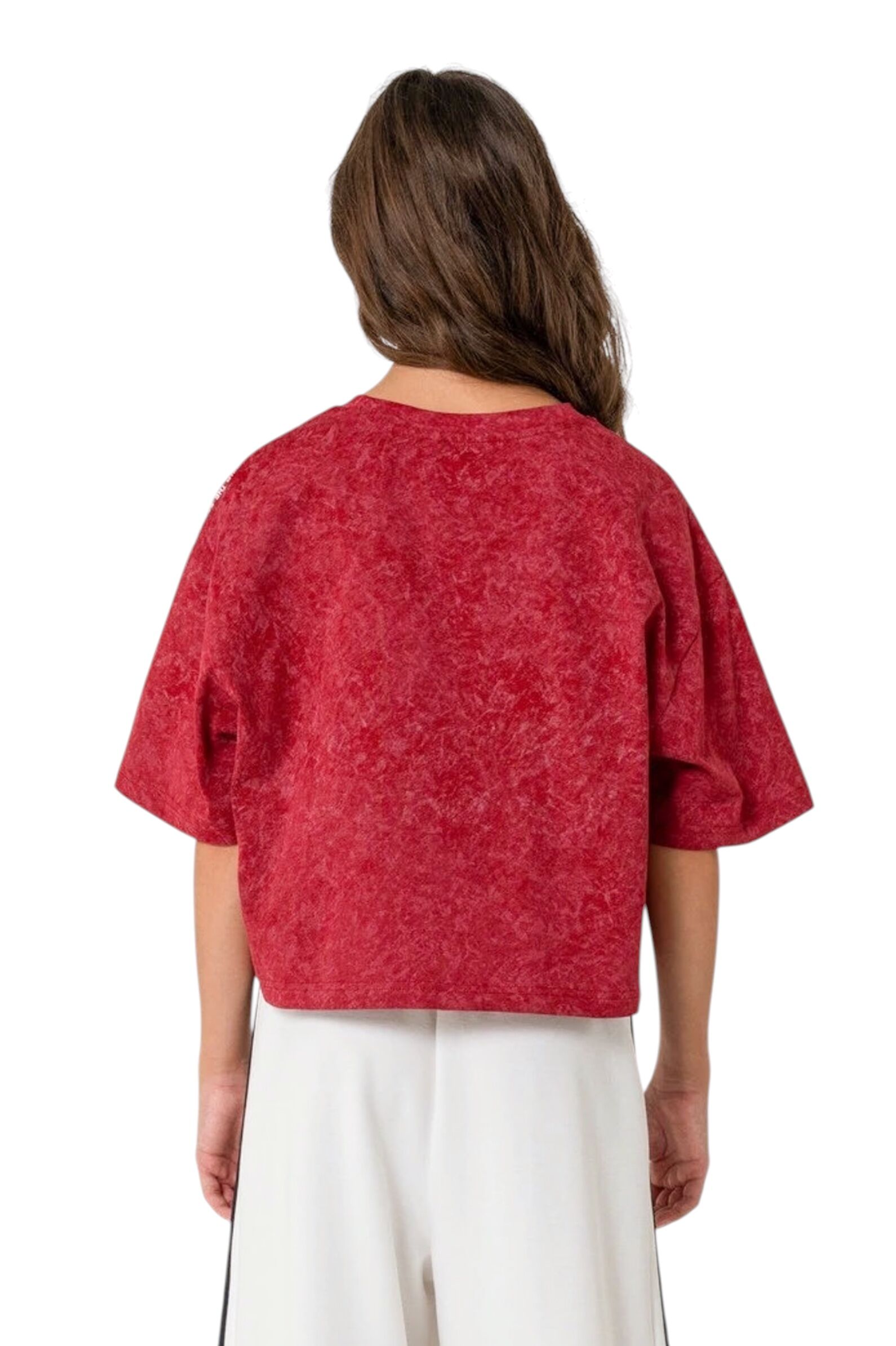 Футболка дев. АРТ.XS261691,крас,хл