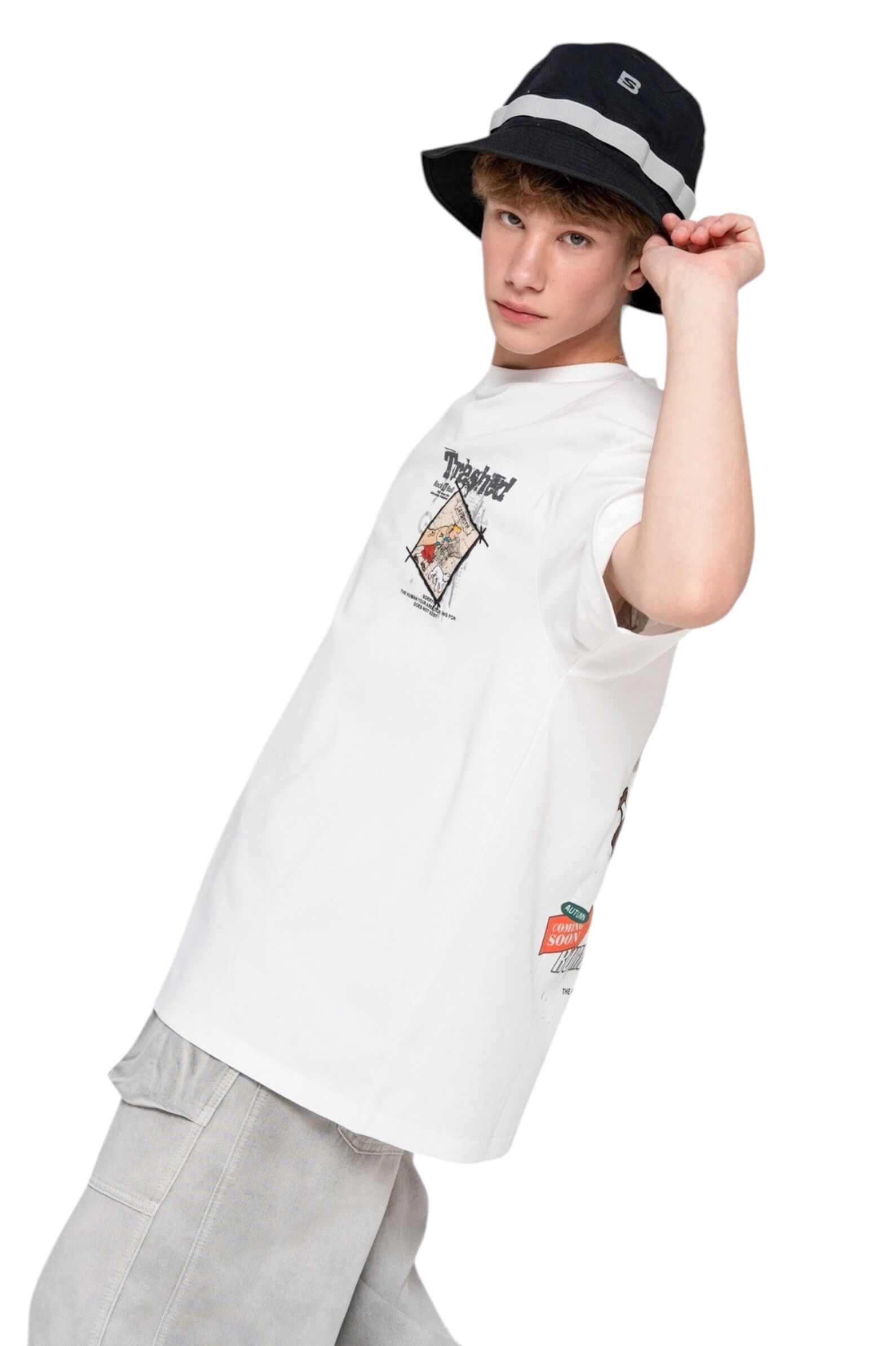 Футболка АРТ.XS3017.01,бел,хл-пэ-эл