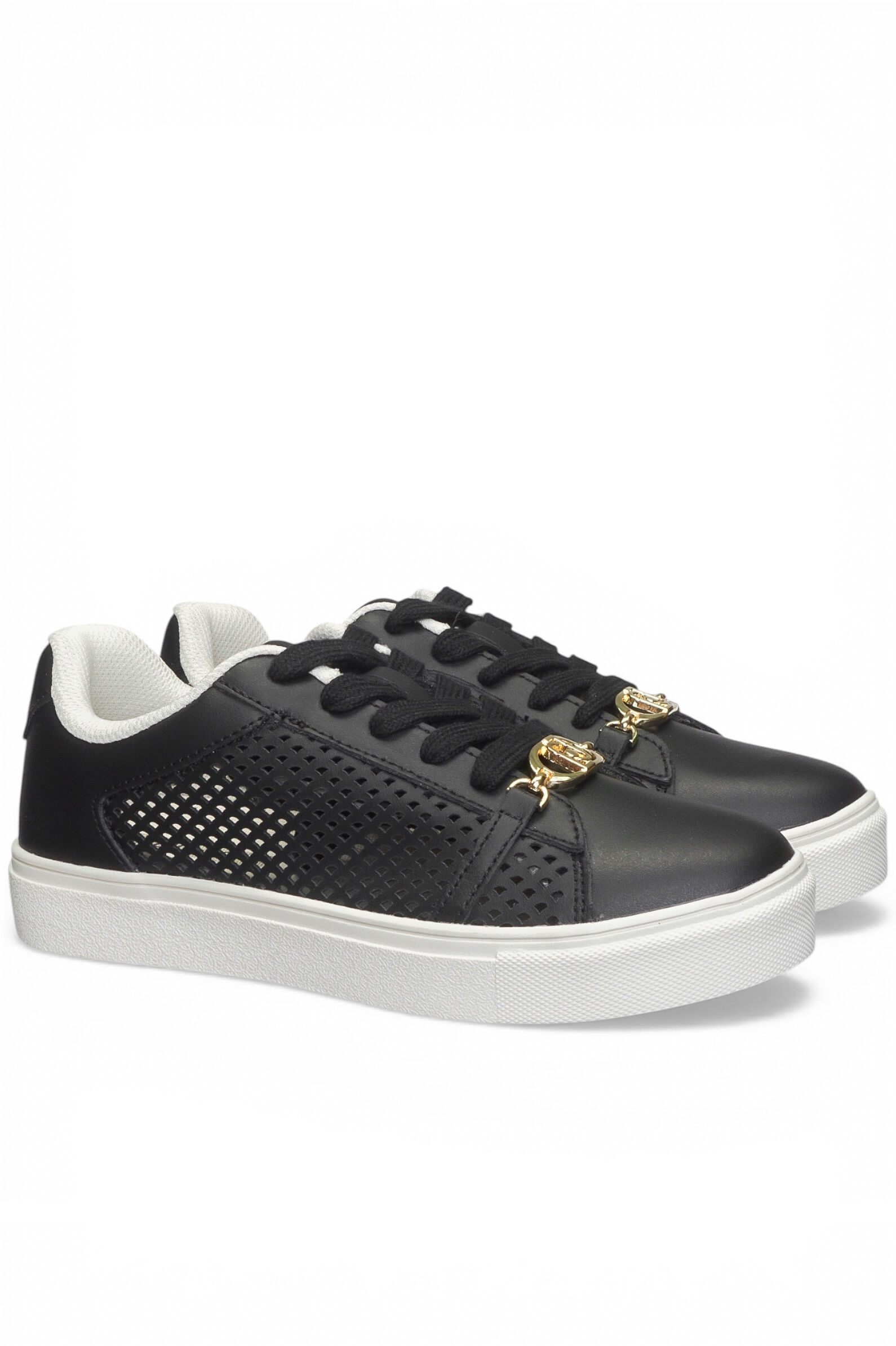 Кеды жен. АРТ.BA6063PX24622222,чер,н.к/тек-н.к