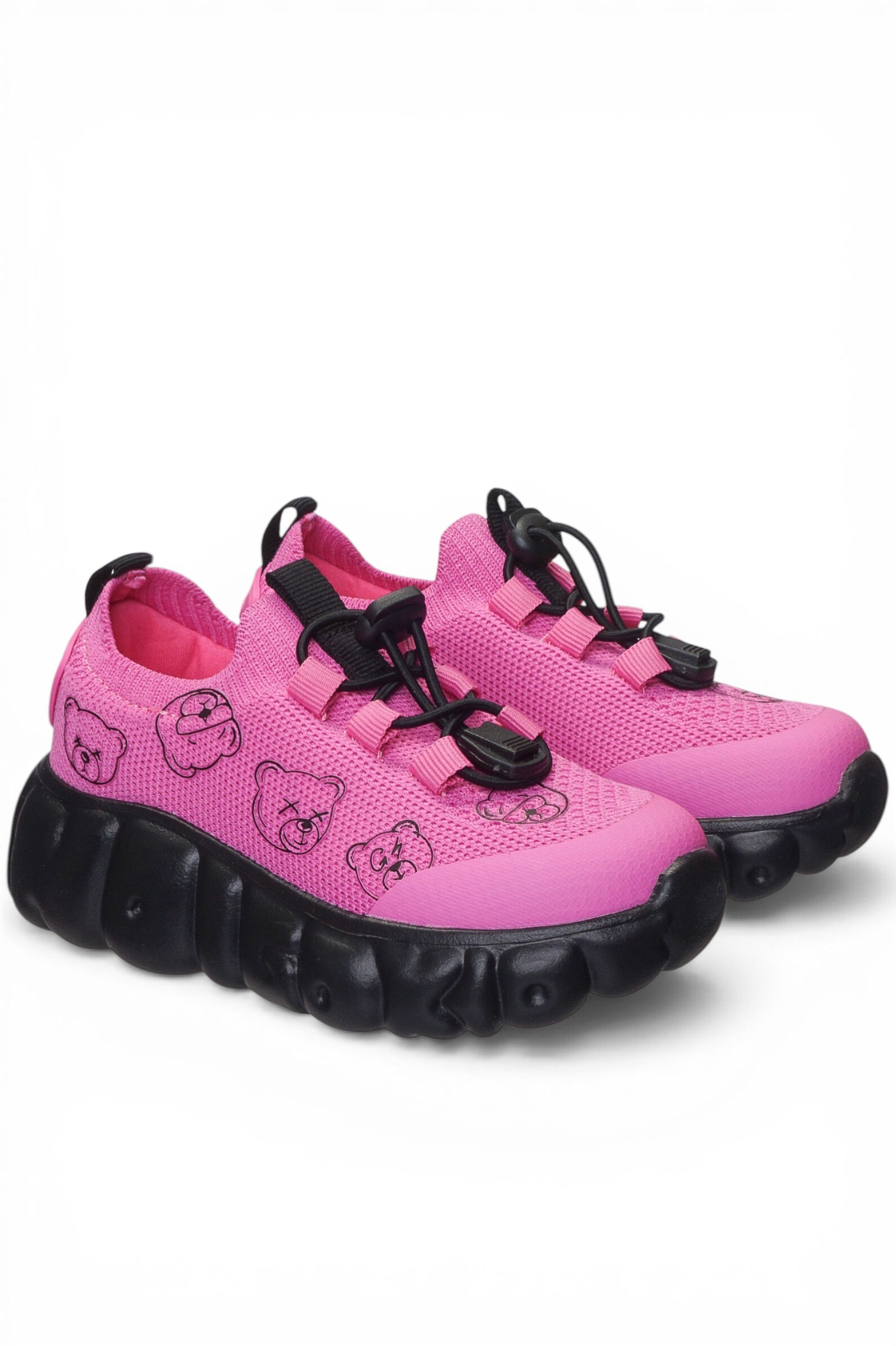 Кроссовки дев. АРТ.94-1112B,фук,тек/тек