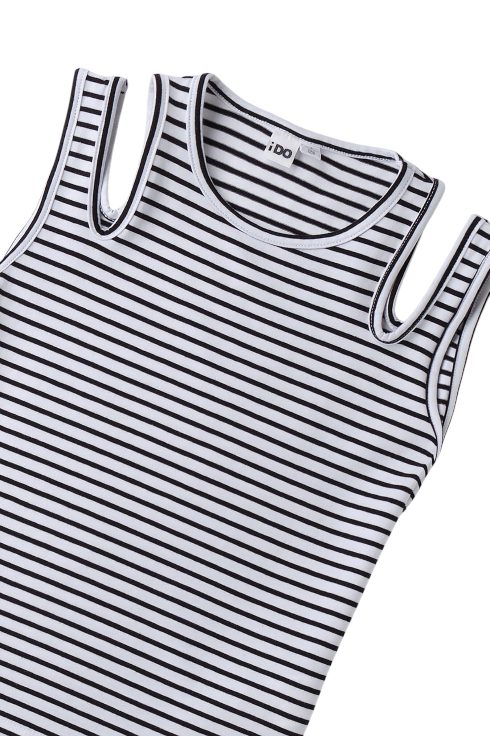 Майка дев. АРТ.4.B843.00,чер-бел,хл-эл