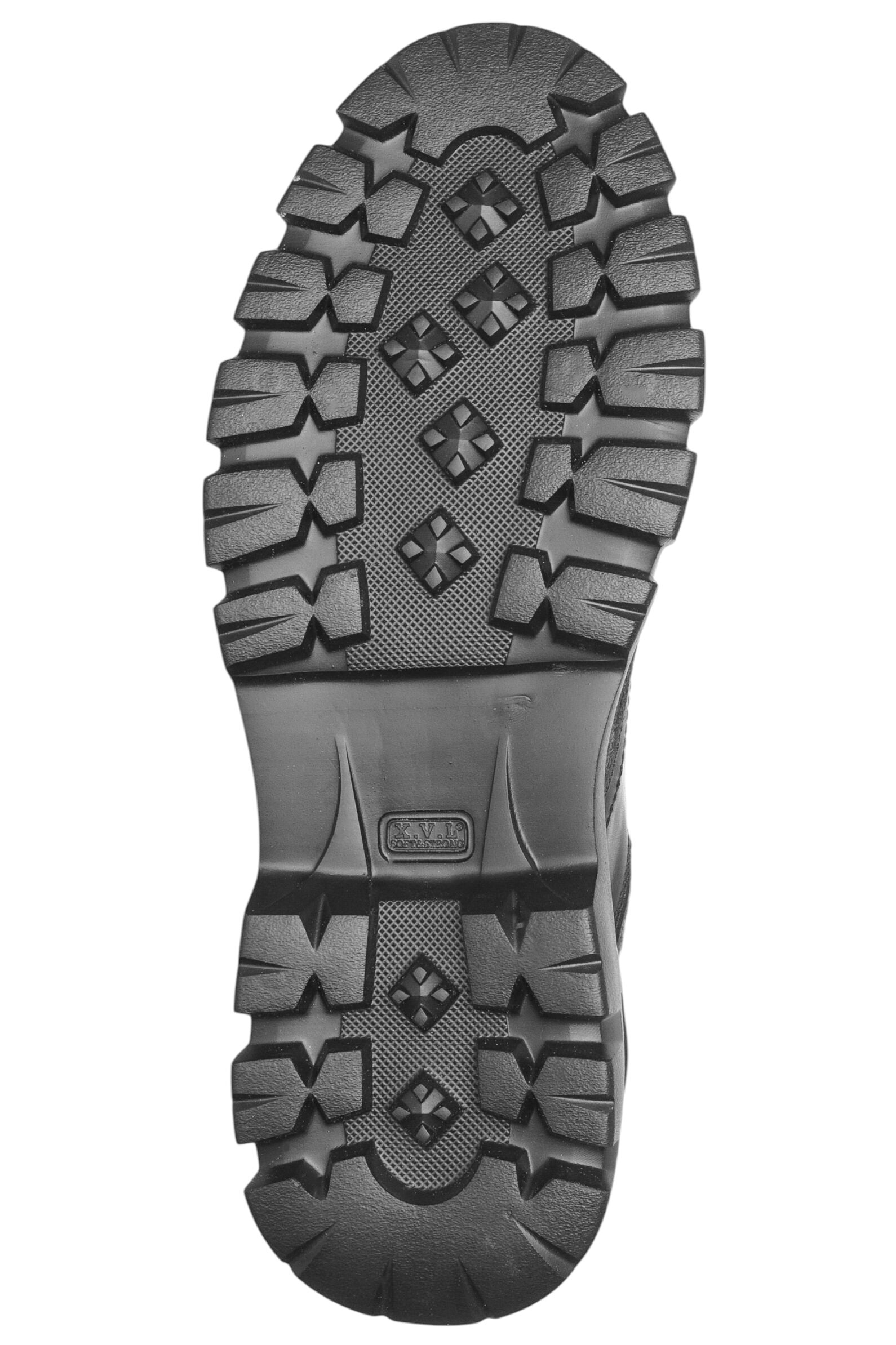 П/ботинки муж. АРТ.23850A071,чер-сер,н.к-тек/байка