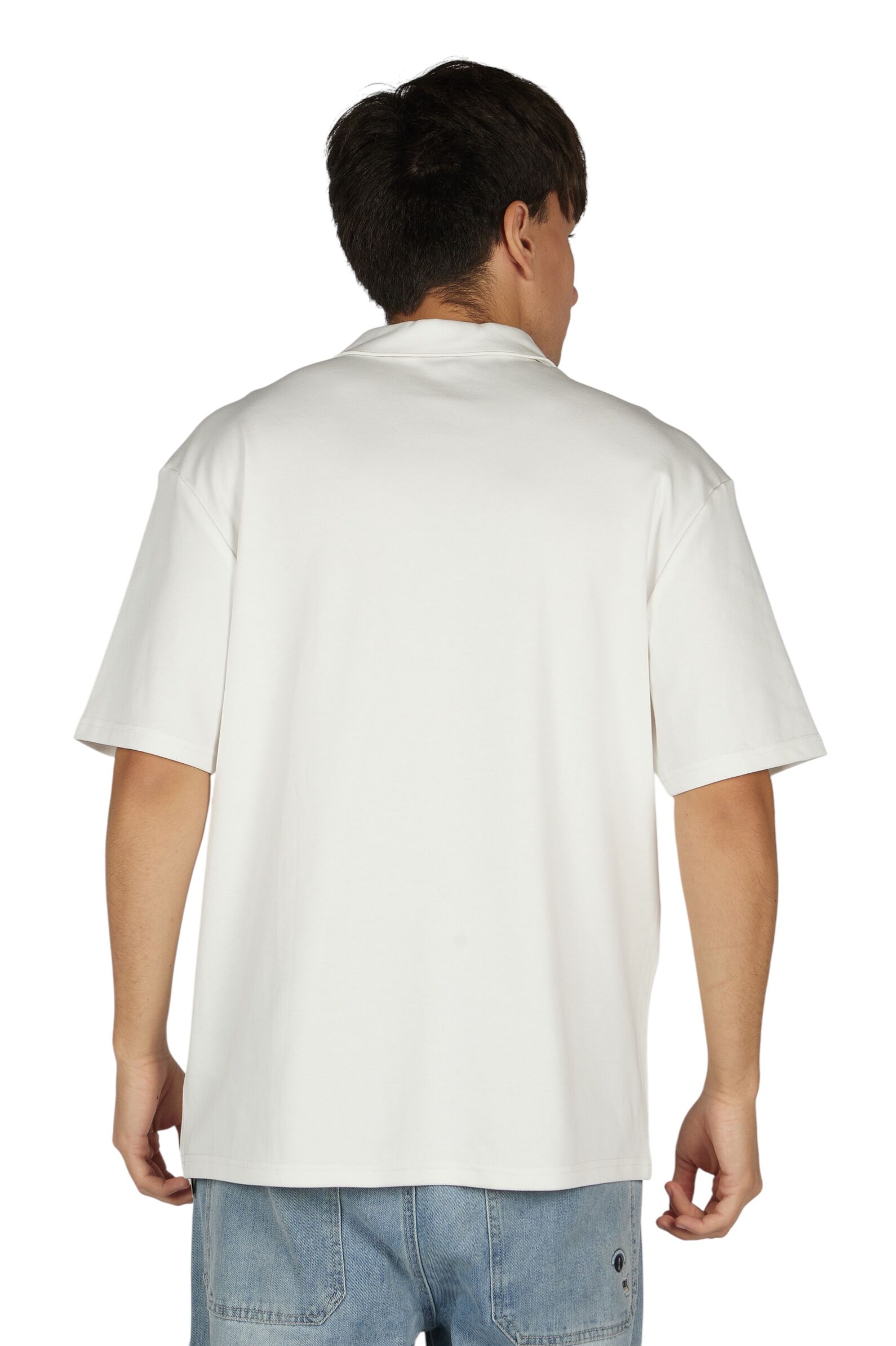 Поло мал.АРТ.B-TS36034,бел-сер,хл-эл