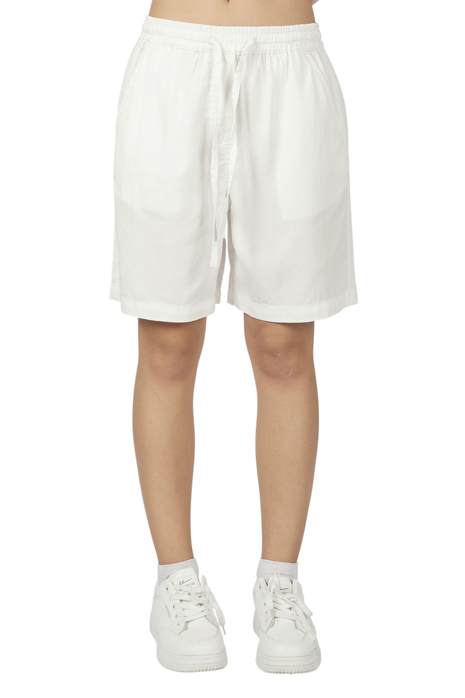 Шорты дев. АРТ.G-JN26098,бел,тенсель