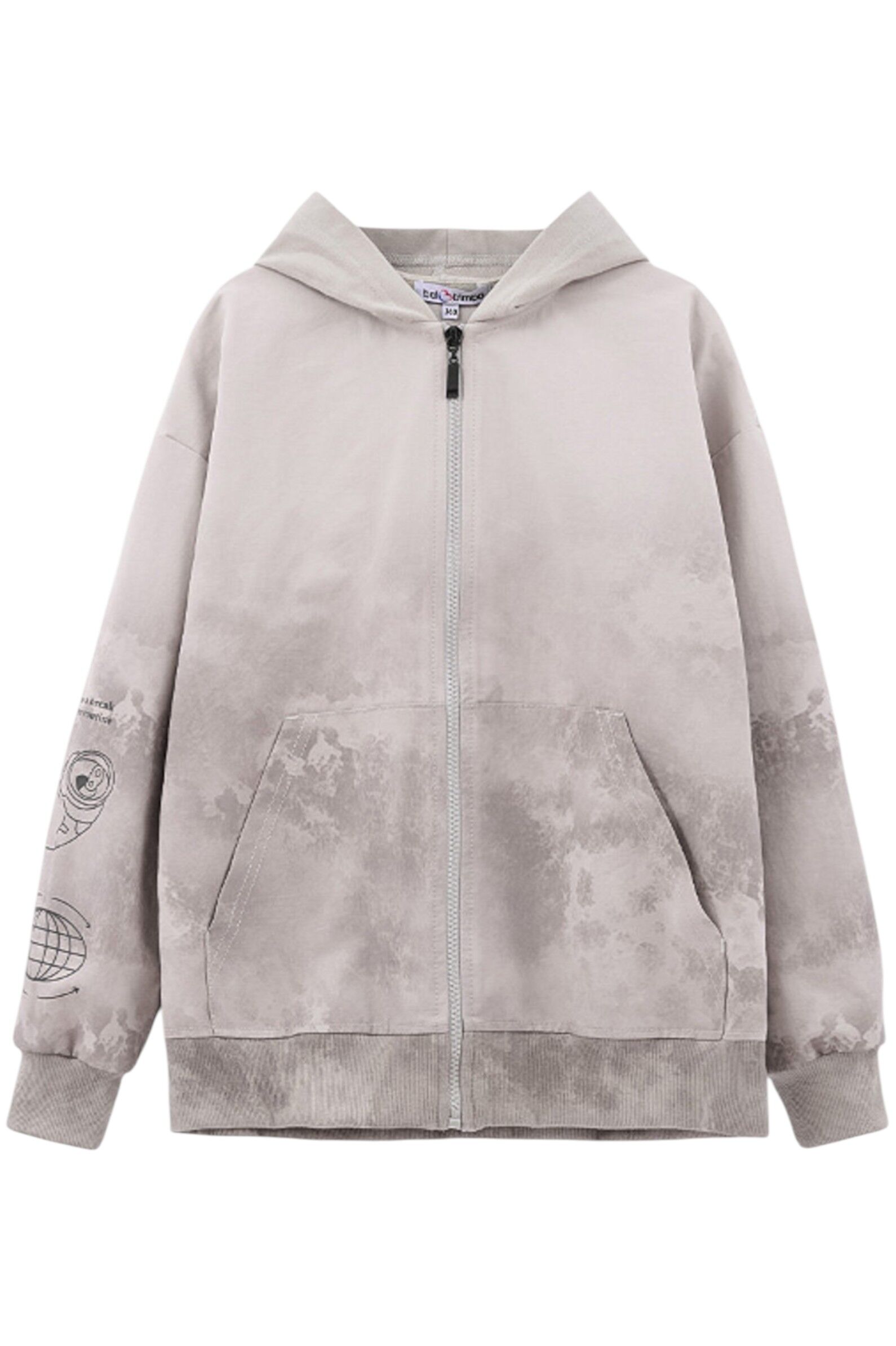 Толстовка мал. АРТ.261143,беж,хл-тенсель-эл